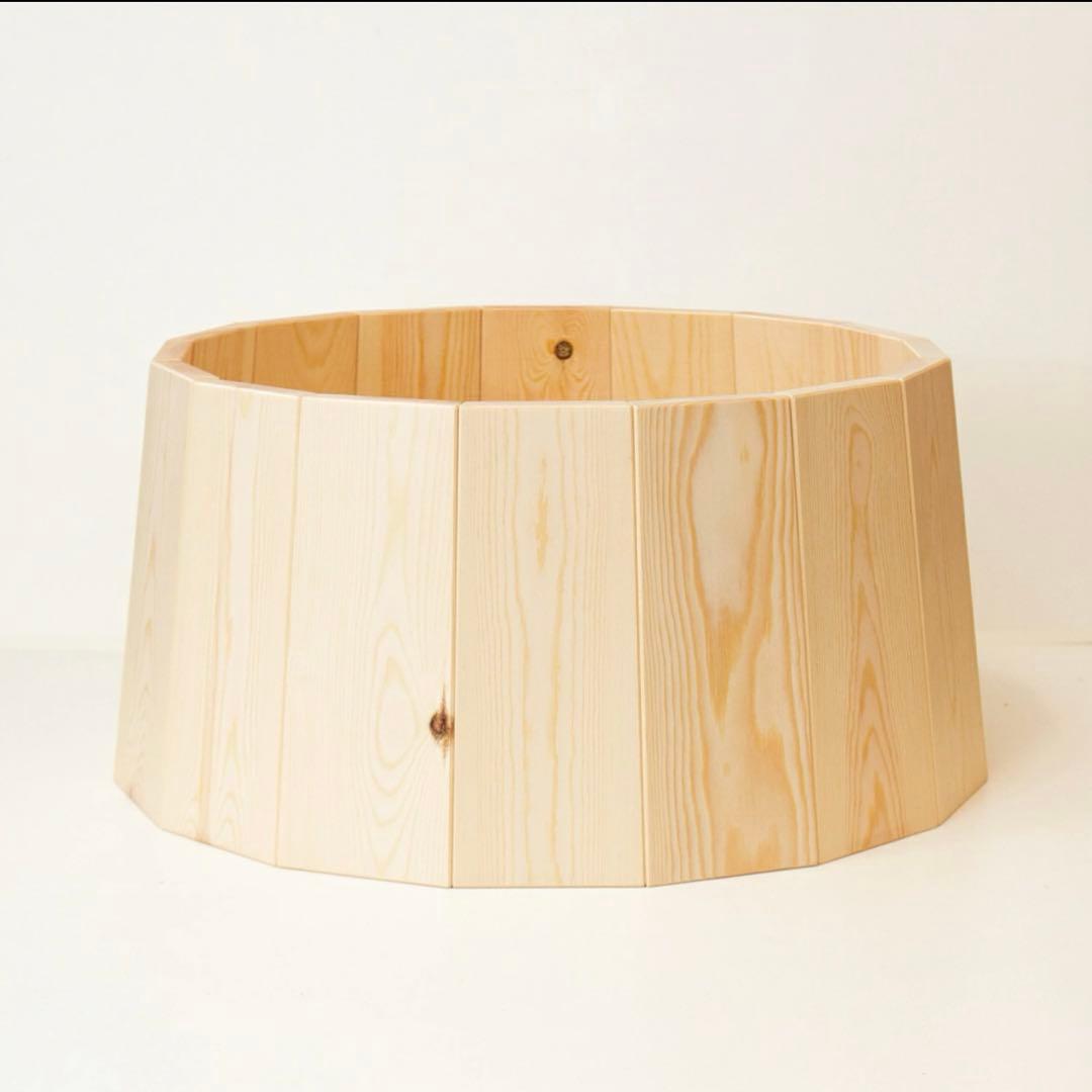 WOLA・Mサイズ（無塗装）クリスマスツリー用足元カバー　未使用