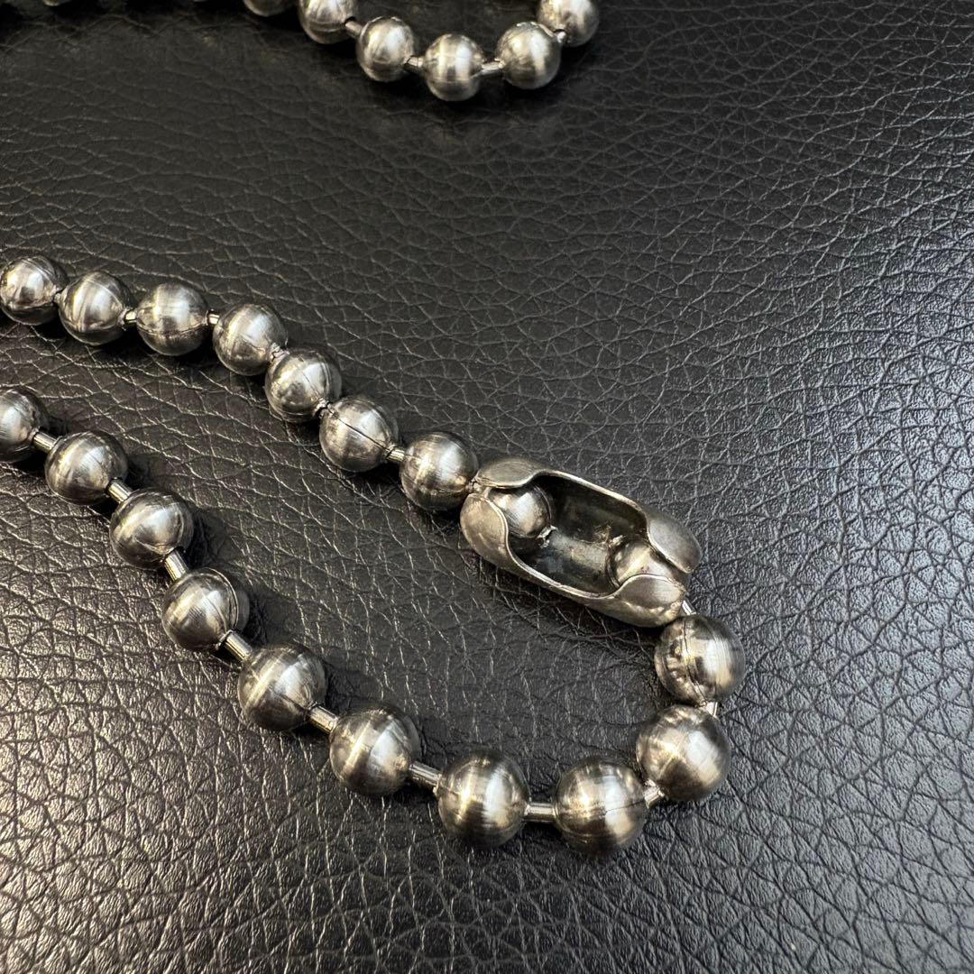 Bill Wall Leather ラージボールチェーンネックレス 51.5cm