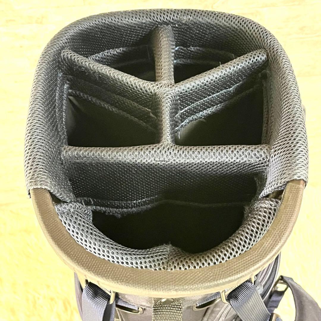 希少　ブリーフィング CR-4 スタンド式 キャディバッグ ネイビー