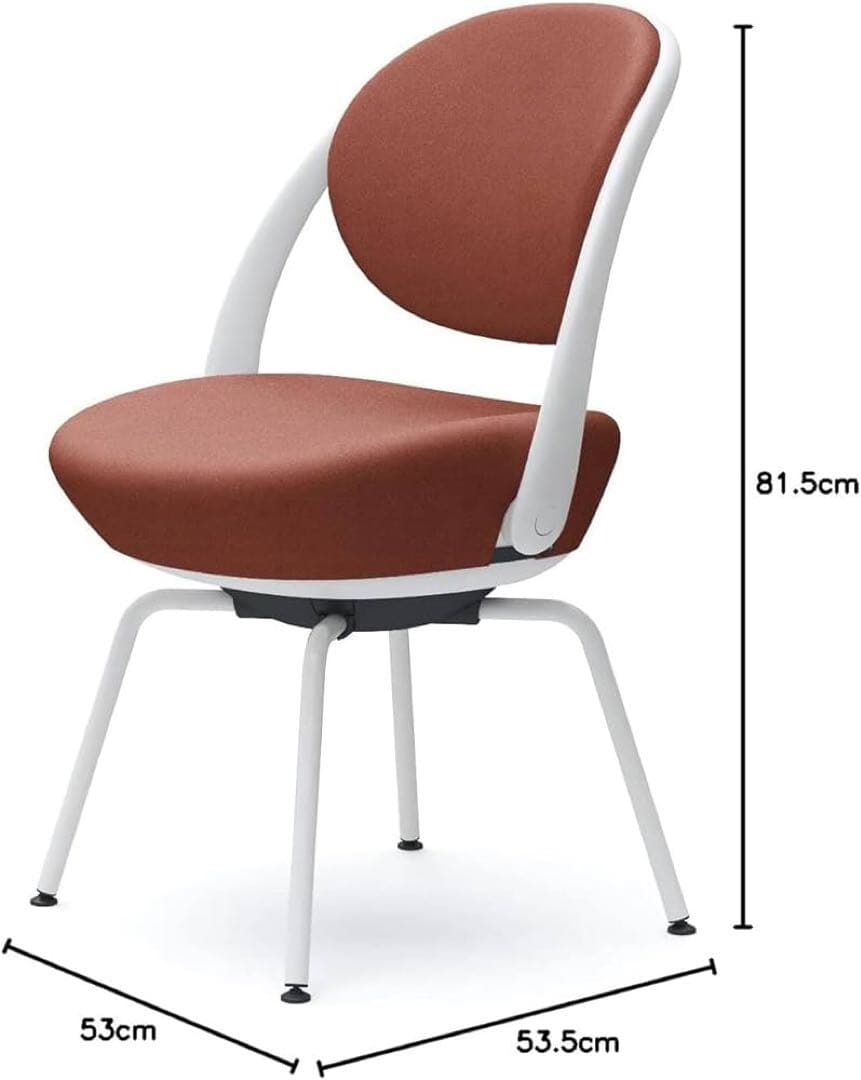 オカムラ パラベル オフィスチェア Okamura テラコッタ