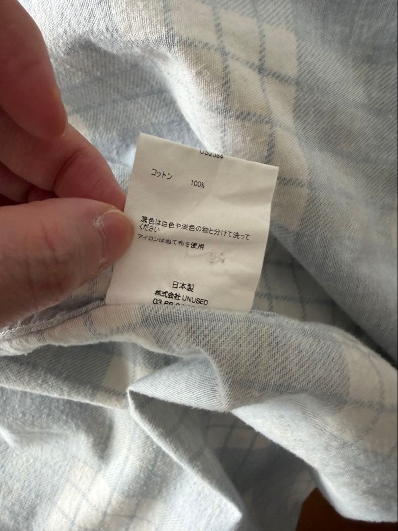 UNUSED 長袖シャツ 19AW