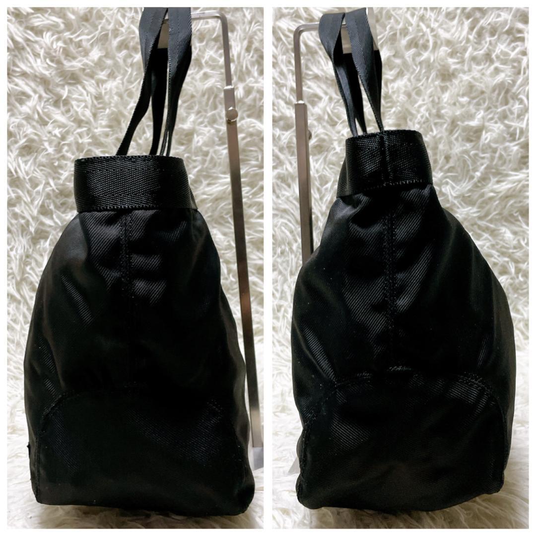 美品 ポーター ラウンド トートバッグ ナイロン A4 ブラック 希少 廃盤