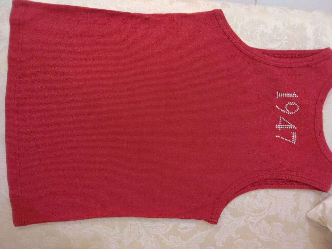 Ｄｉｏｒ タンクトップ スワロフスキー ロゴ