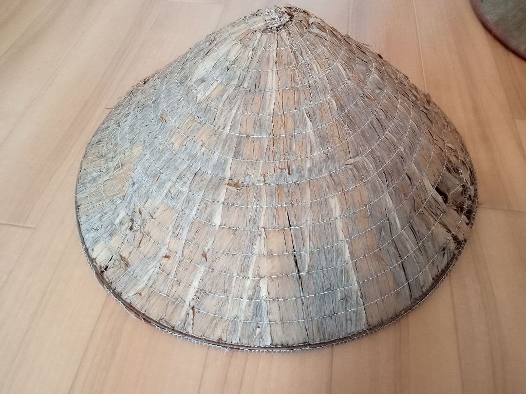 ベトナム　古道具　ノンラー　笠　アンティーク　ベトナム料理　3つセット