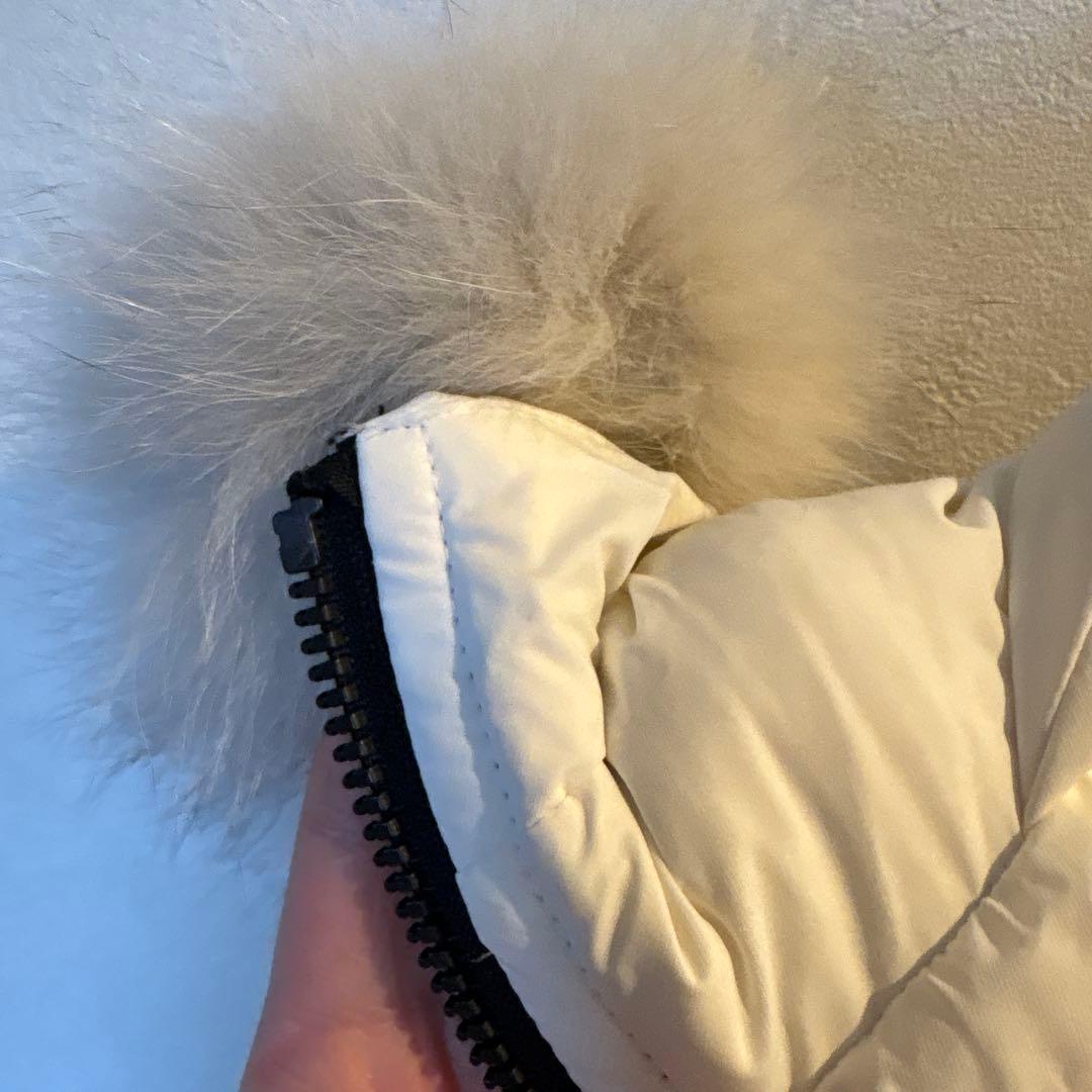 めりるか！MACKAGE CALLA-BX オフホワイト ダウンマッ