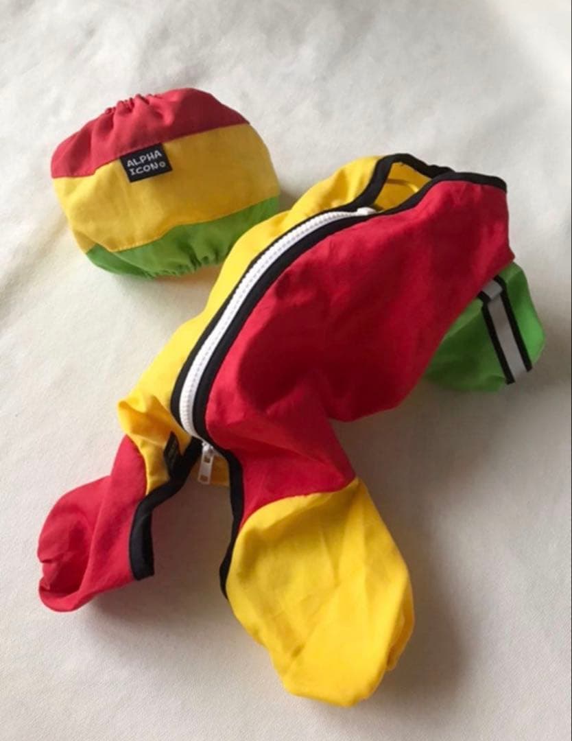 alphaicon アルファアイコン レインコート　小型犬用