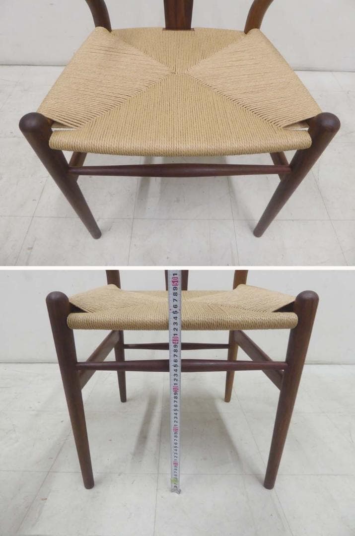 未使用品 正規品■カールハンセン＆サン■CH24 Yチェア ウォールナット材-4