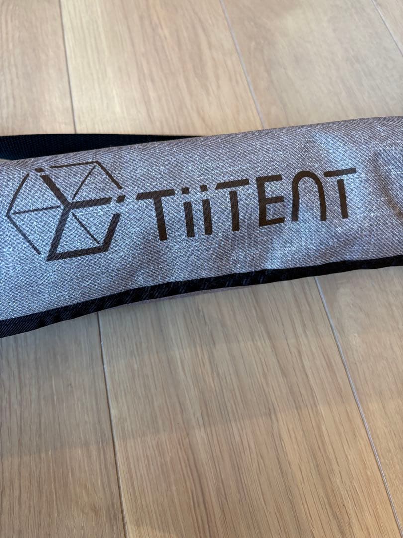 Tiitent ウッドキャンプランタンスタンド