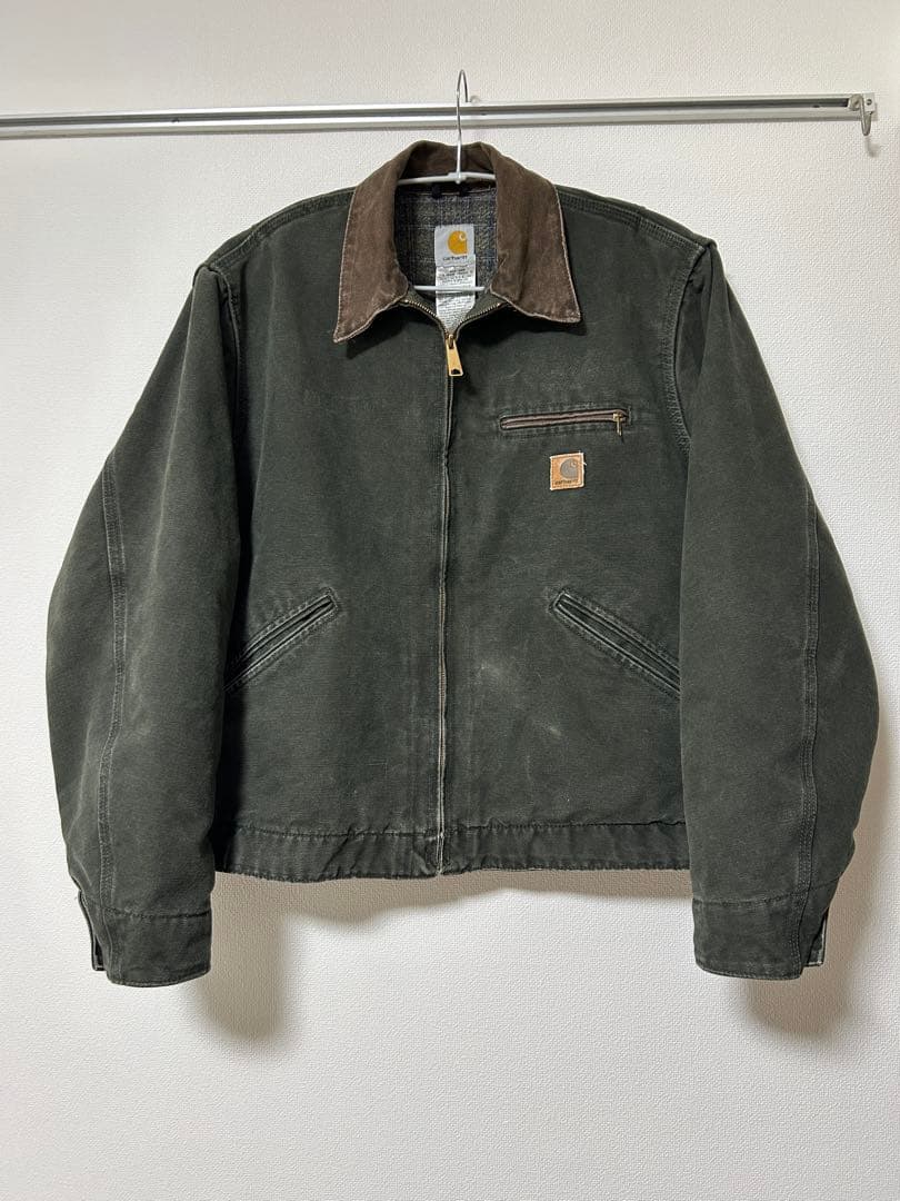 カーハート　デトロイト　L モスグリーン　ジョニーデップ mos