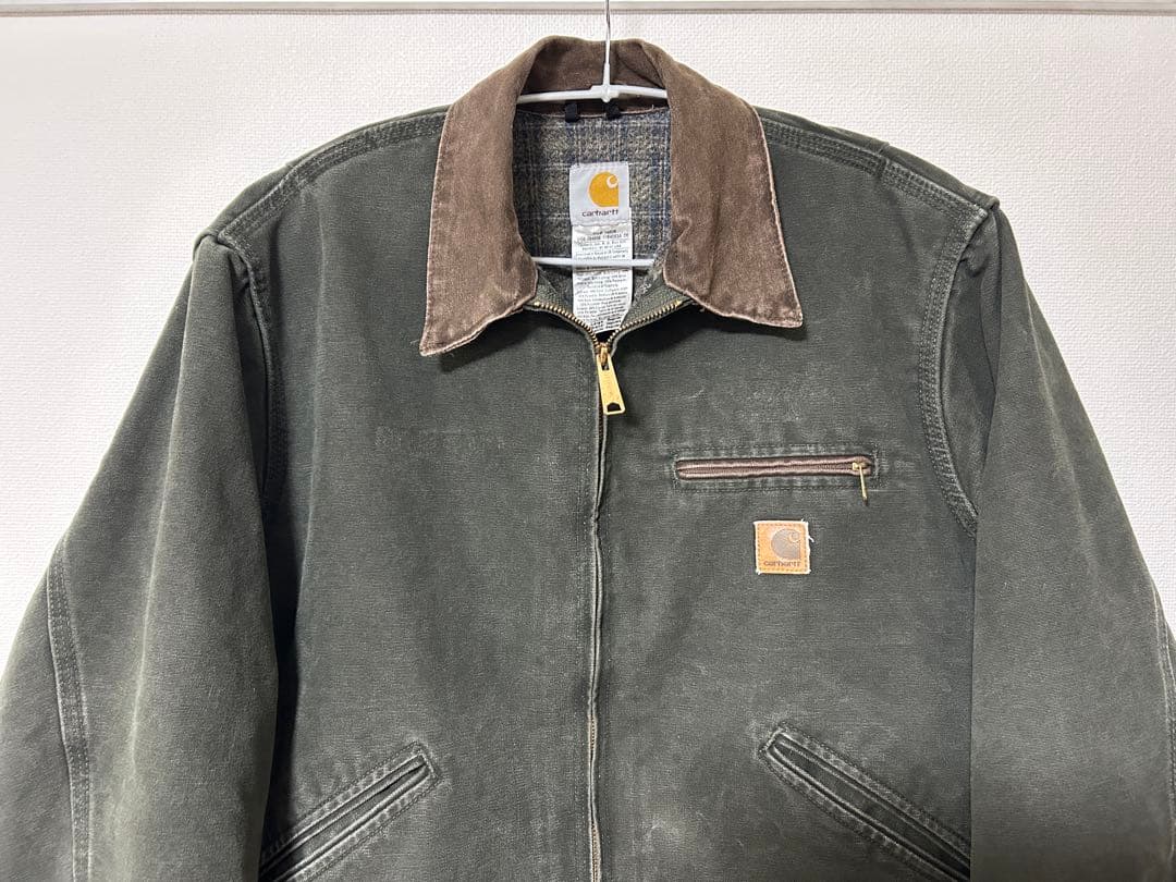 カーハート　デトロイト　L モスグリーン　ジョニーデップ mos