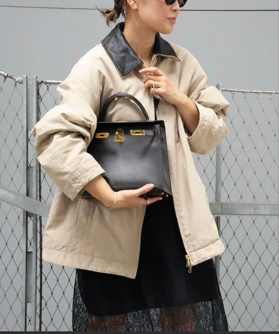 ドゥーズィエムクラス　中綿ジャケット　キャラクス