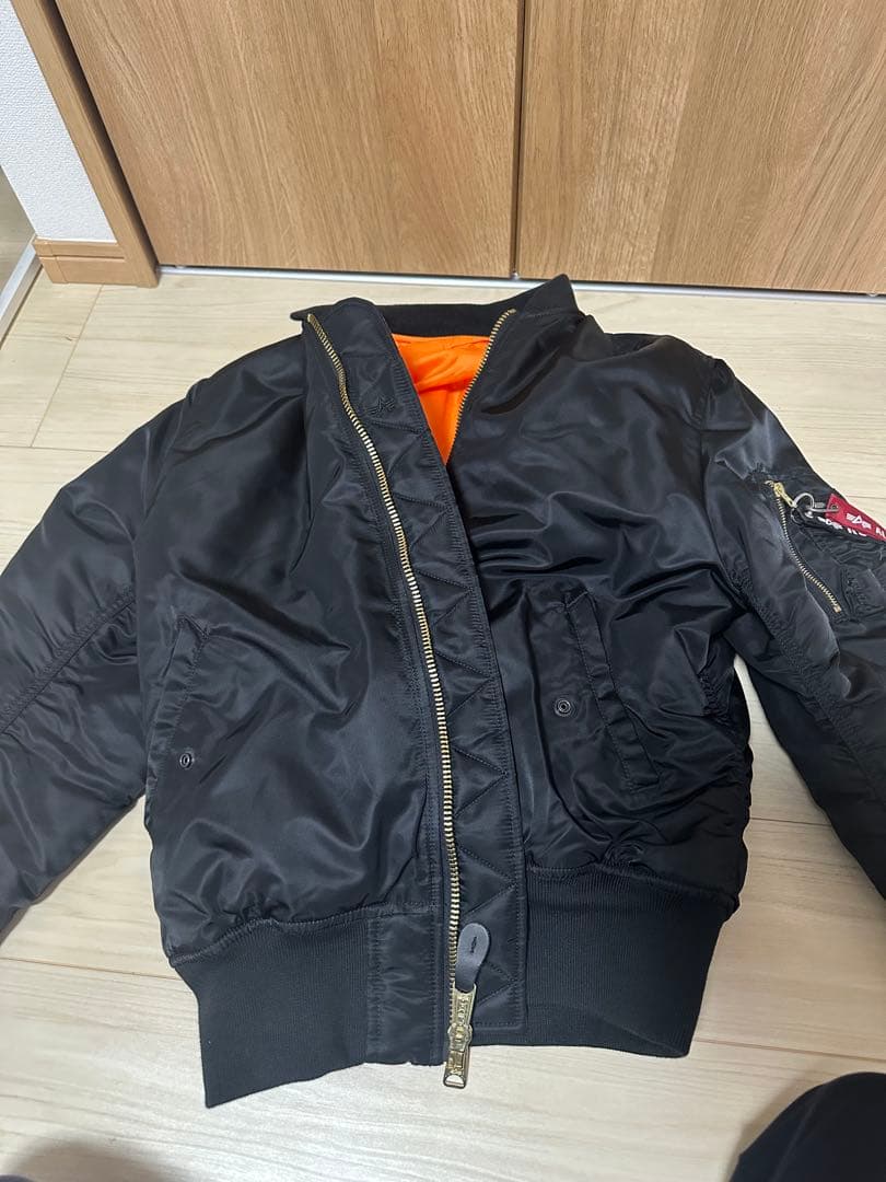 ALPHA INDUSTRIES MA-1ジャケット ブラック