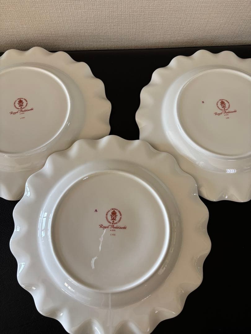 美品 ロイヤルクラウンダービー ロイヤルアントワネット ディナープレート3枚