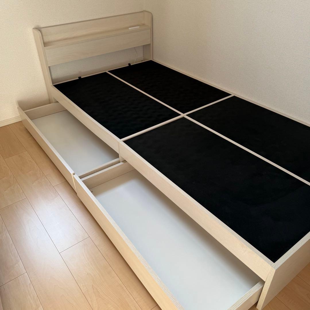 ニトリ シングルベッドフレーム