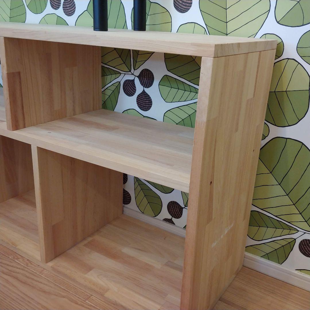 おもちゃ棚　木製棚　✨　木製ハンドメイド　絵本棚　モンテッソーリ