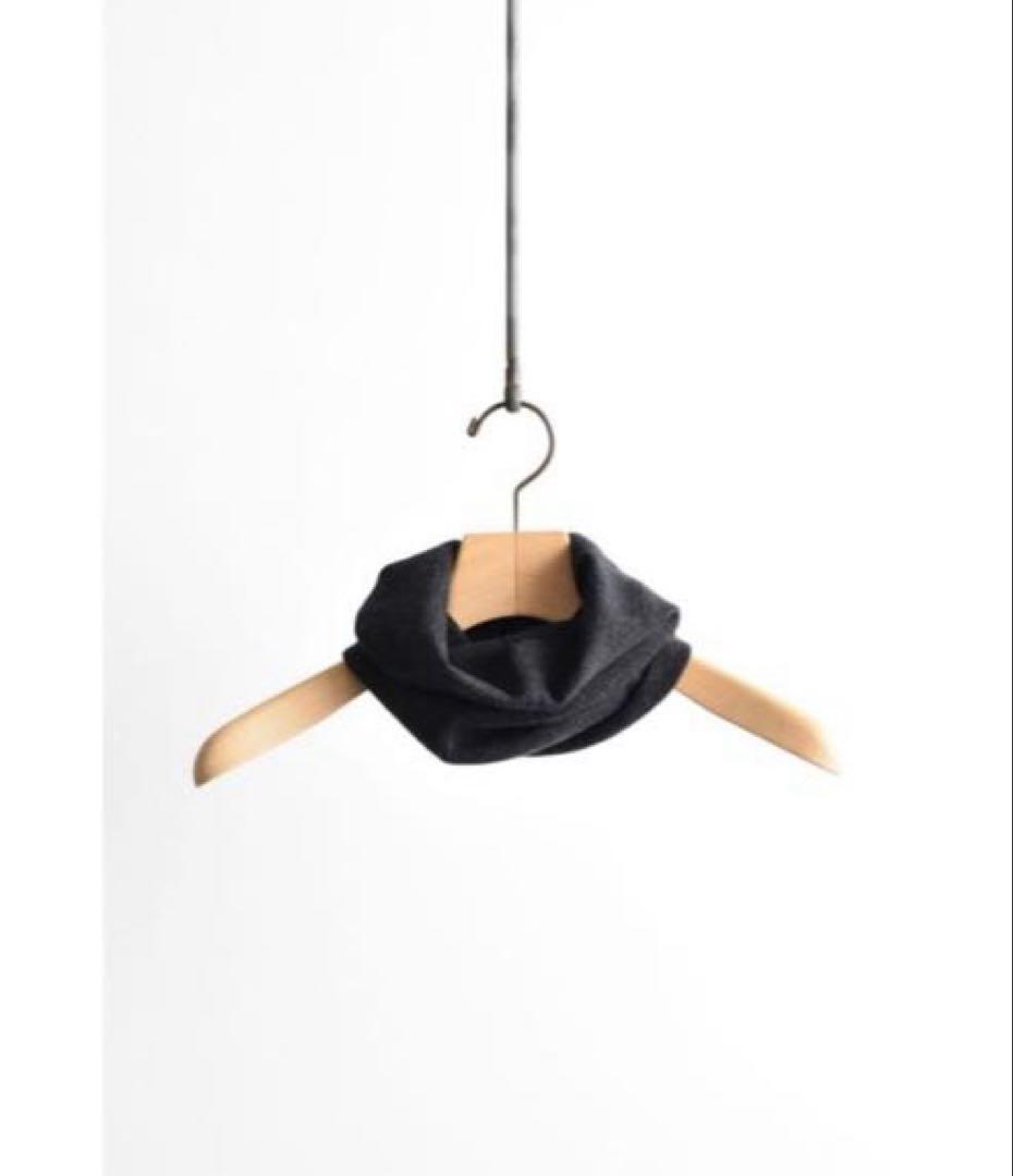 試着のみ未使用 COMOLI 25AW カシミヤネックウォーマー チャコール