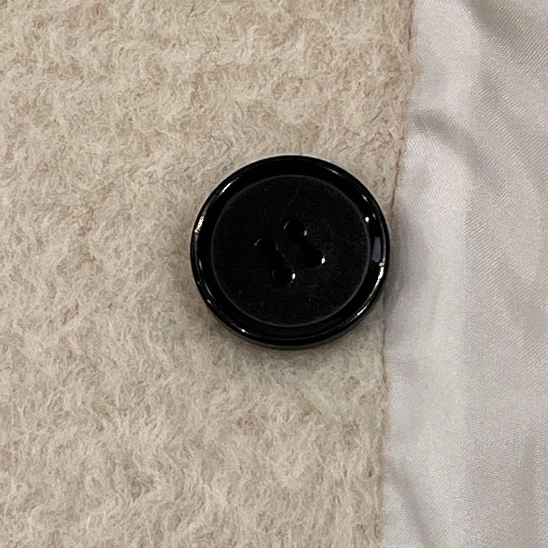 anuke アンヌークCollarless シャギーコート