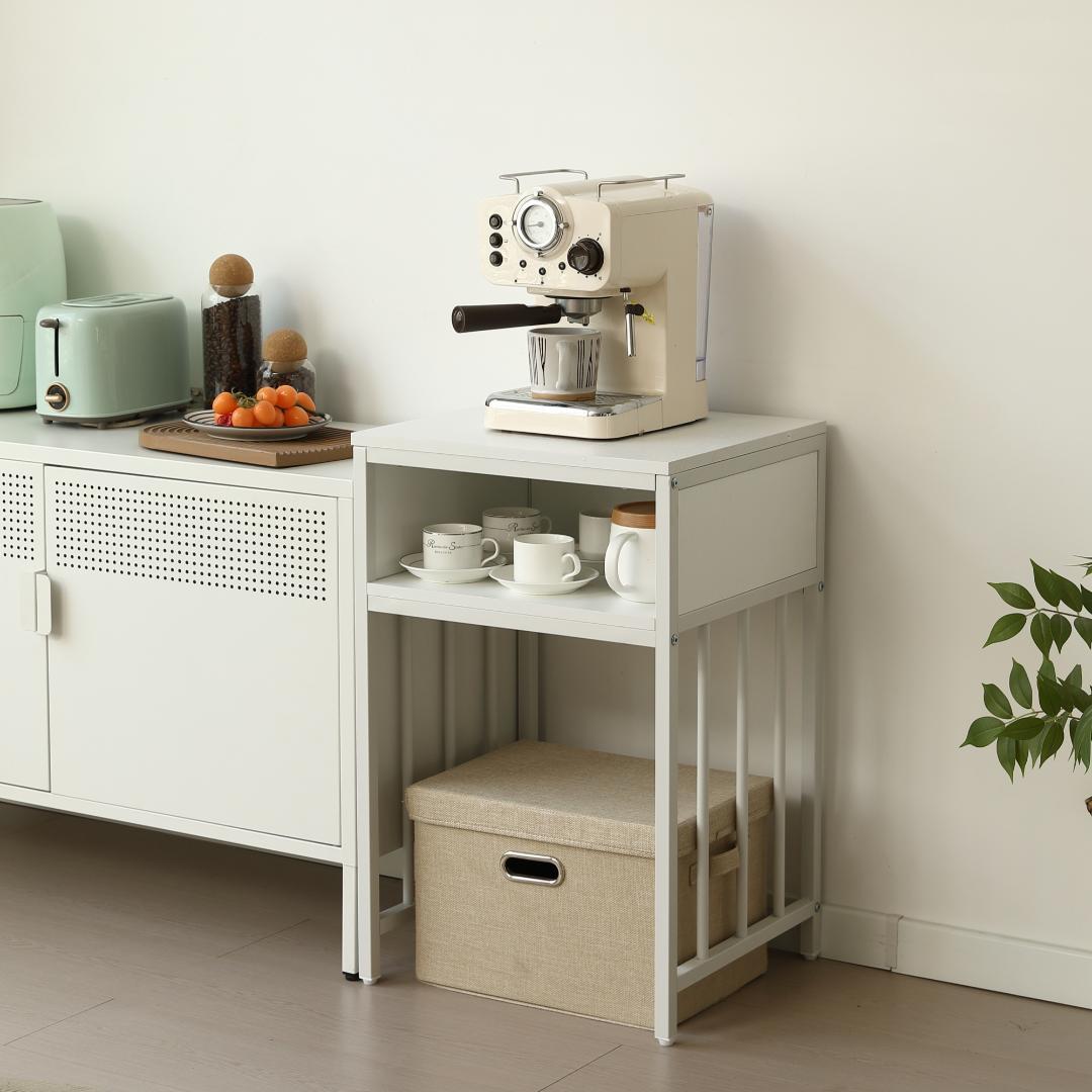 【新品】耐荷重100kg 水槽台 45cm幅 2段収納 頑丈