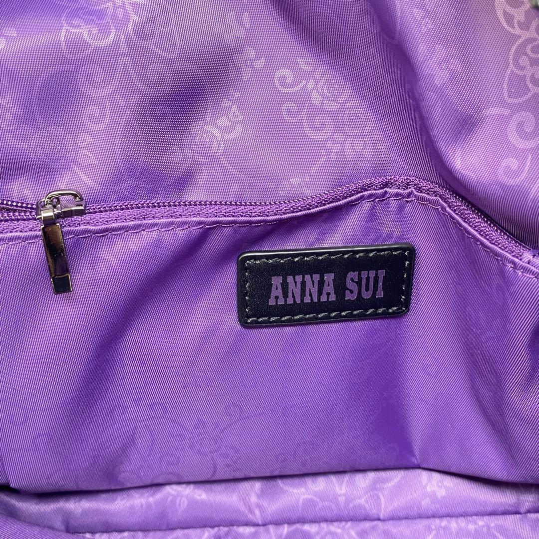 未使用 ANNA SUI ヴァケーション ミニボストンバッグ ブラック アナスイ