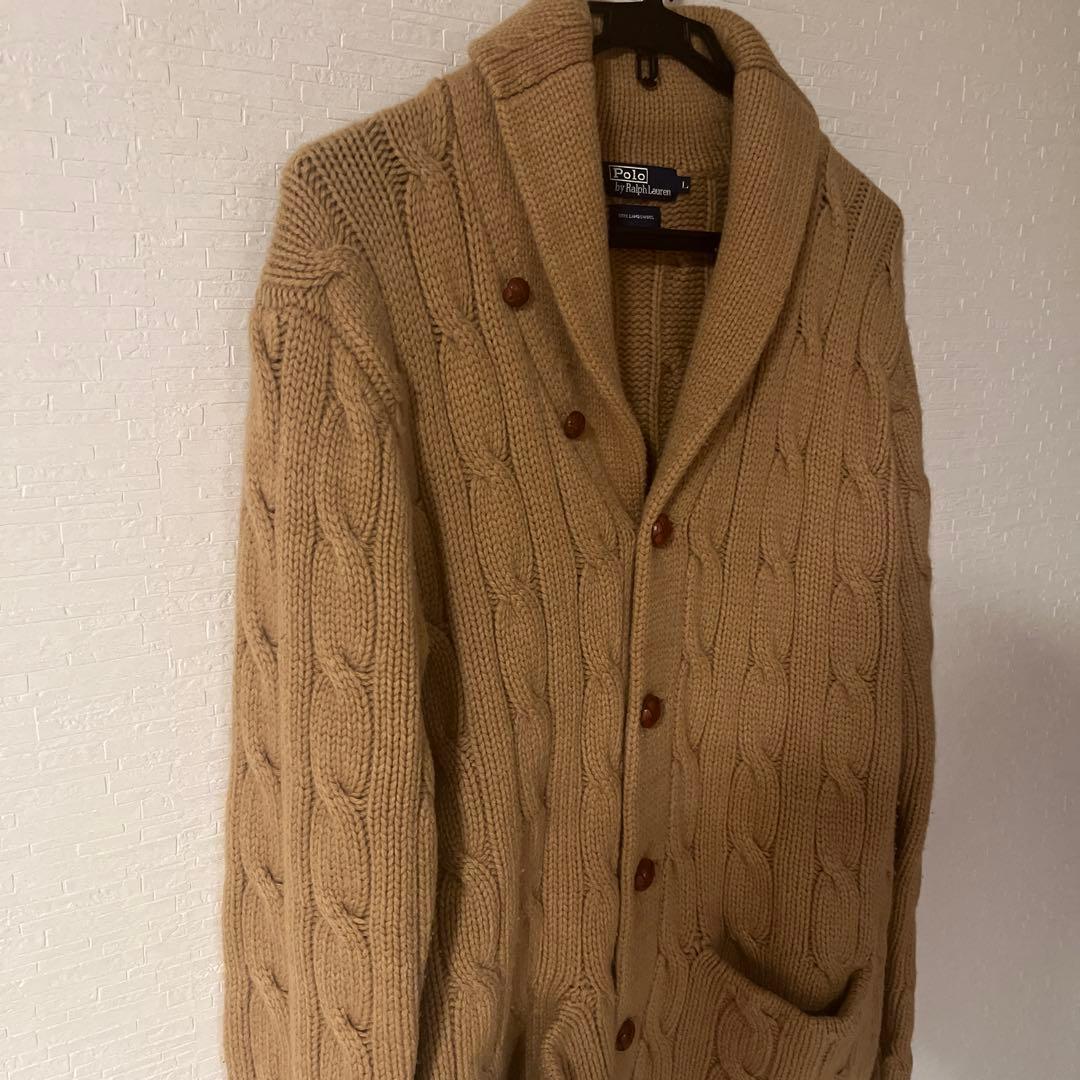 Polo by Ralph Lauren ショールカラーカーディガン
