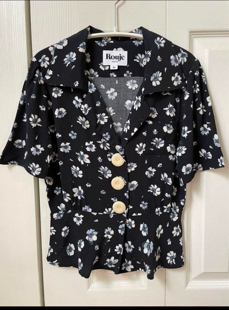 ルージュ Rouje 花柄ブラウス サイズ 36
