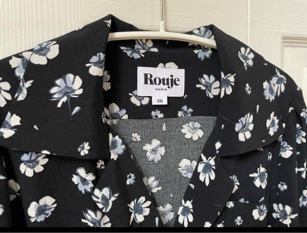 ルージュ Rouje 花柄ブラウス サイズ 36