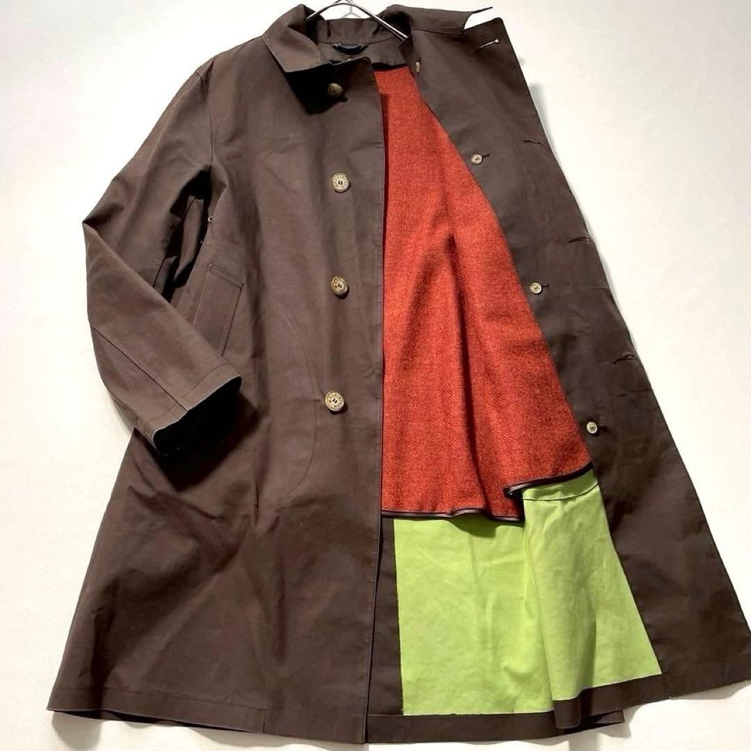 【サンドウカズト】マッキントッシュ ダンケルド ゴム引きコート 38