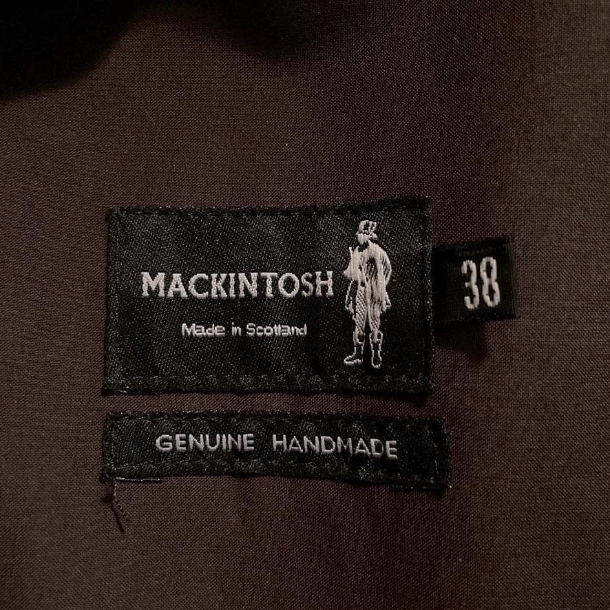 【サンドウカズト】マッキントッシュ ダンケルド ゴム引きコート 38