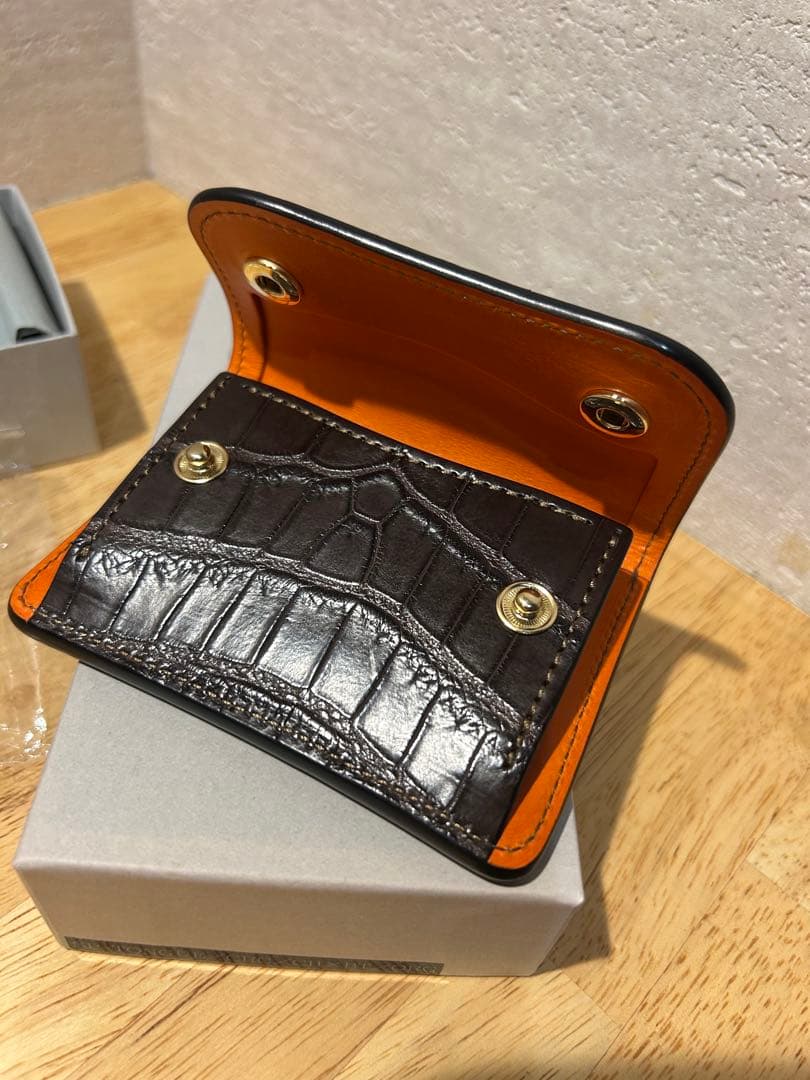 ちある様　新品WILDSWANS タング　クロコ×ブッテーロ