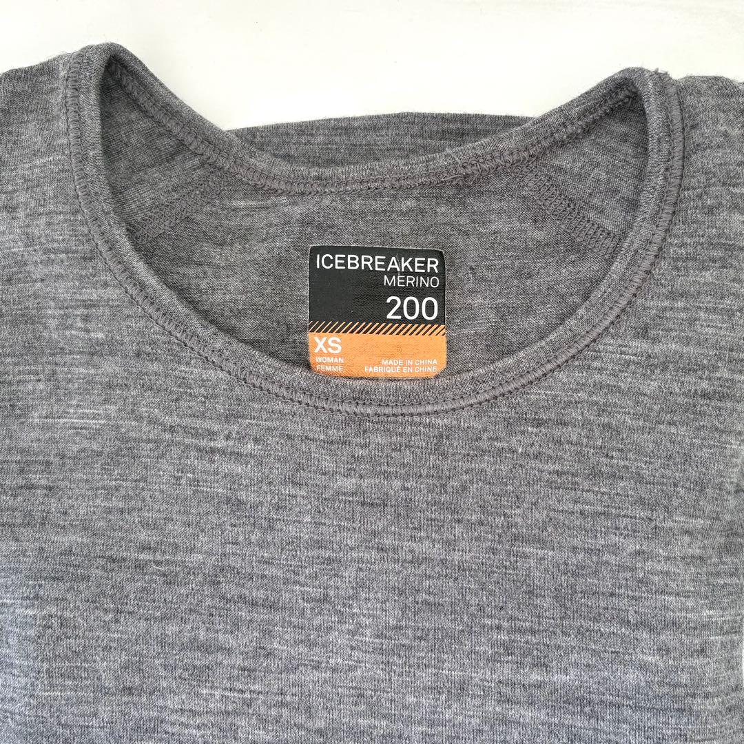 アイスブレーカーメリノ200オアシスロングスリーブクルー&レギンスセット