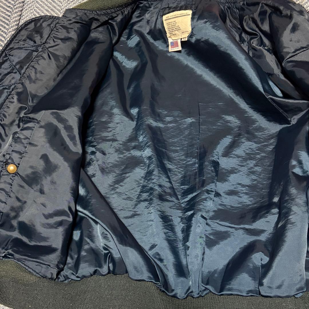 70’s MA-1 USA製 GAME SPORTSWEAR社 サイズ: 42