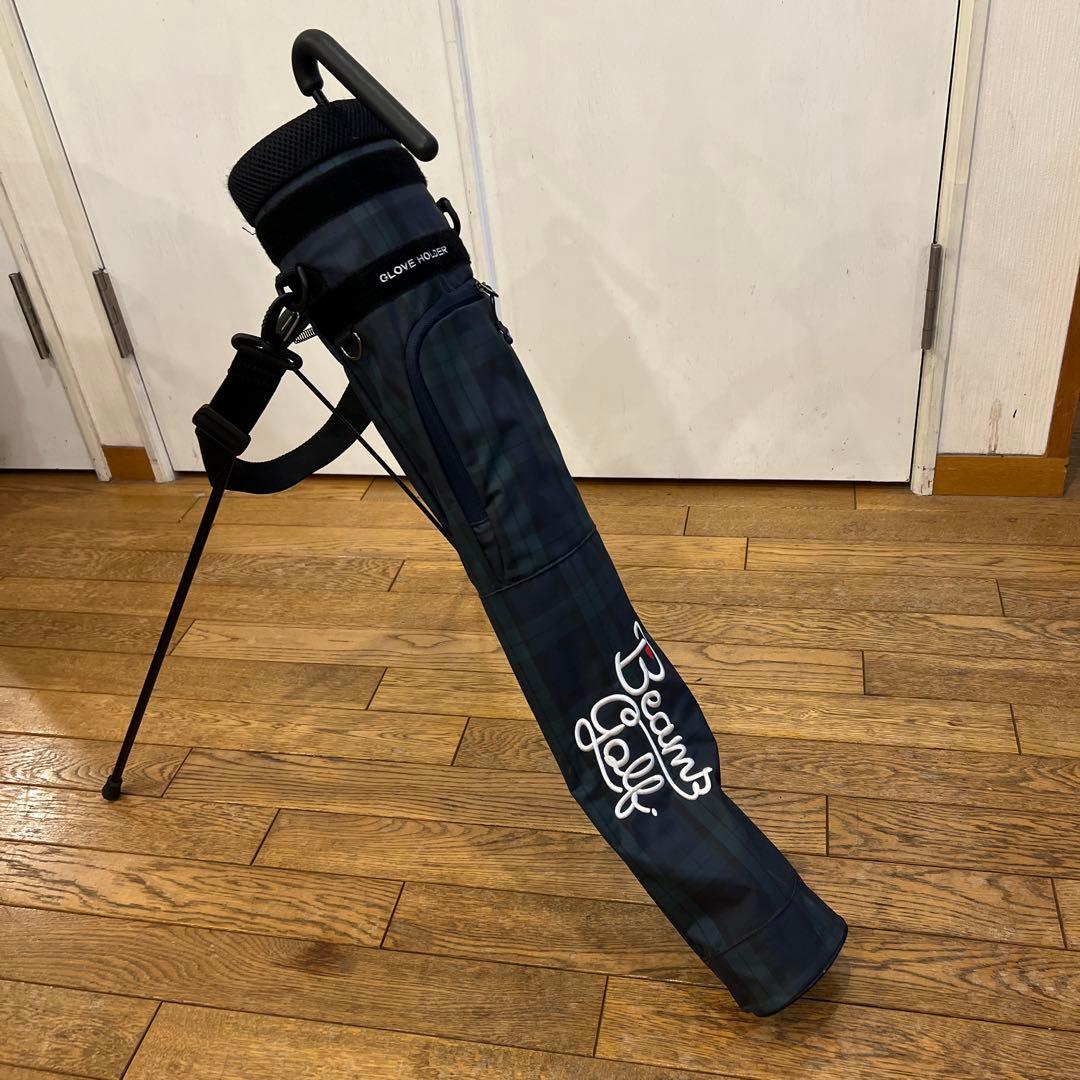 Beams Golf ブラックウォッチ セルフスタンドバッグ