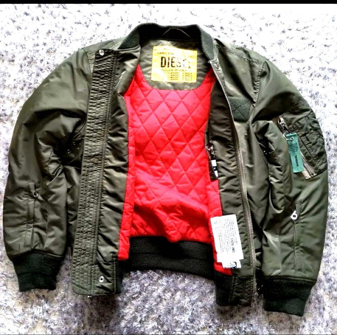 DIESEL MA-1ジャケット 　オリーブ
