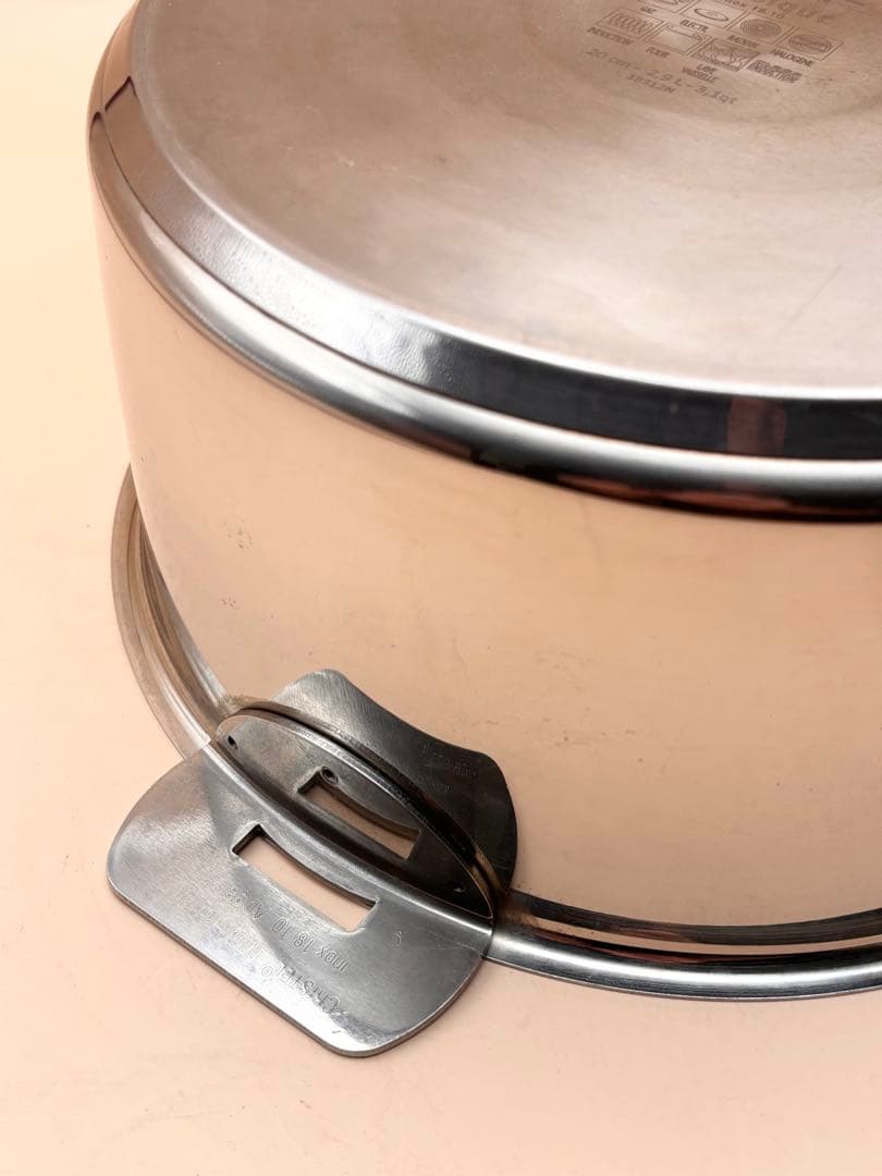 20cm CRISTEL クリステル　グラフィット 深鍋