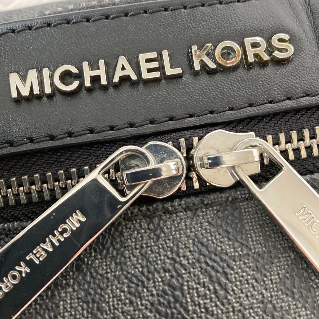 【美品】マイケルコース ケンリー シグネチャー ウエスト ボディバッグ メンズ