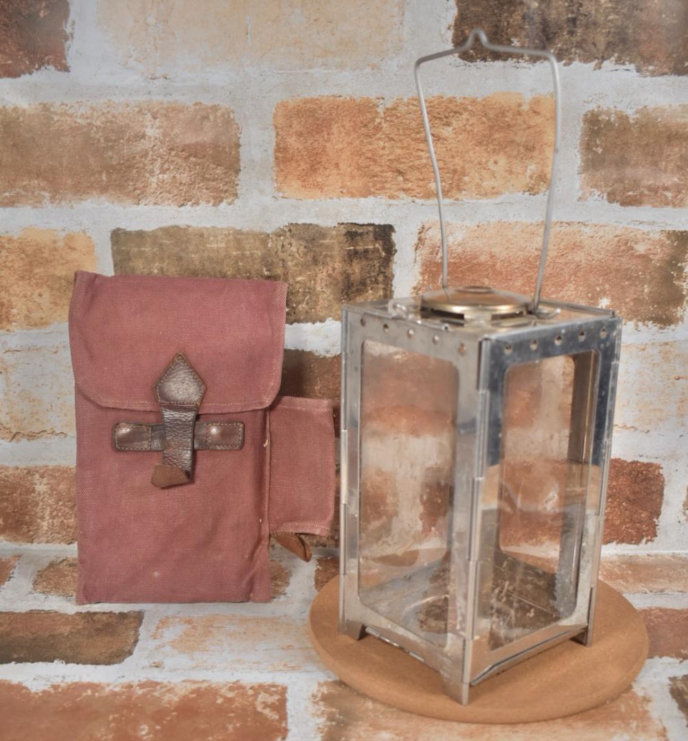 ★超レア美品★ スイス軍 フォールディング キャンドルランタン キャンプ