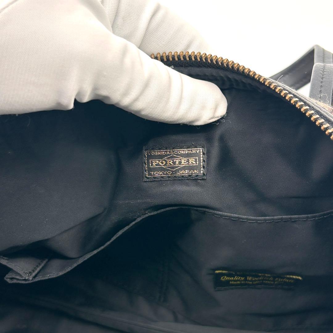 美品✨ PORTER ポーターガール ミニボストンバッグ チェック柄