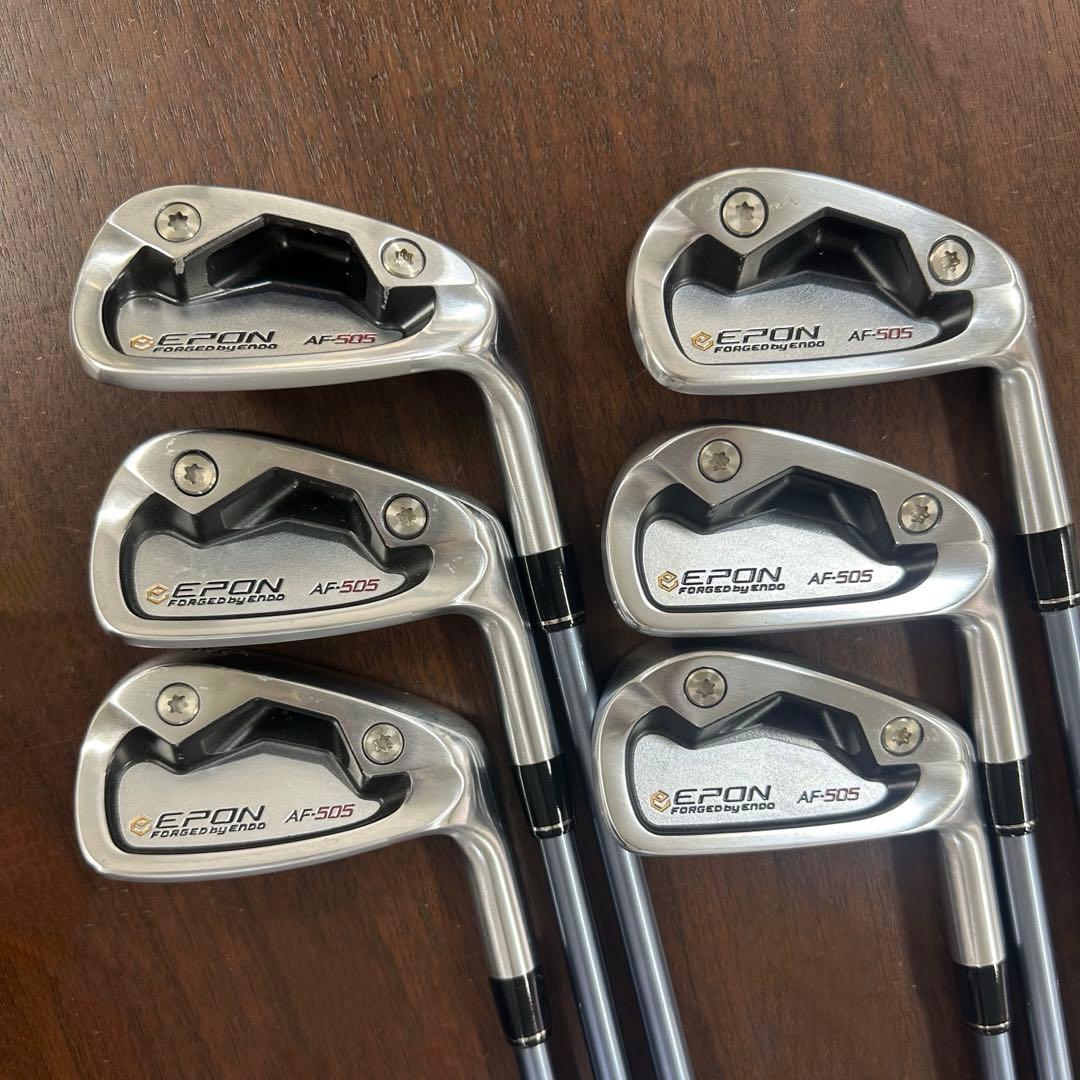 EPON AF-505 アイアンセット BASILEUS/S100シャフト