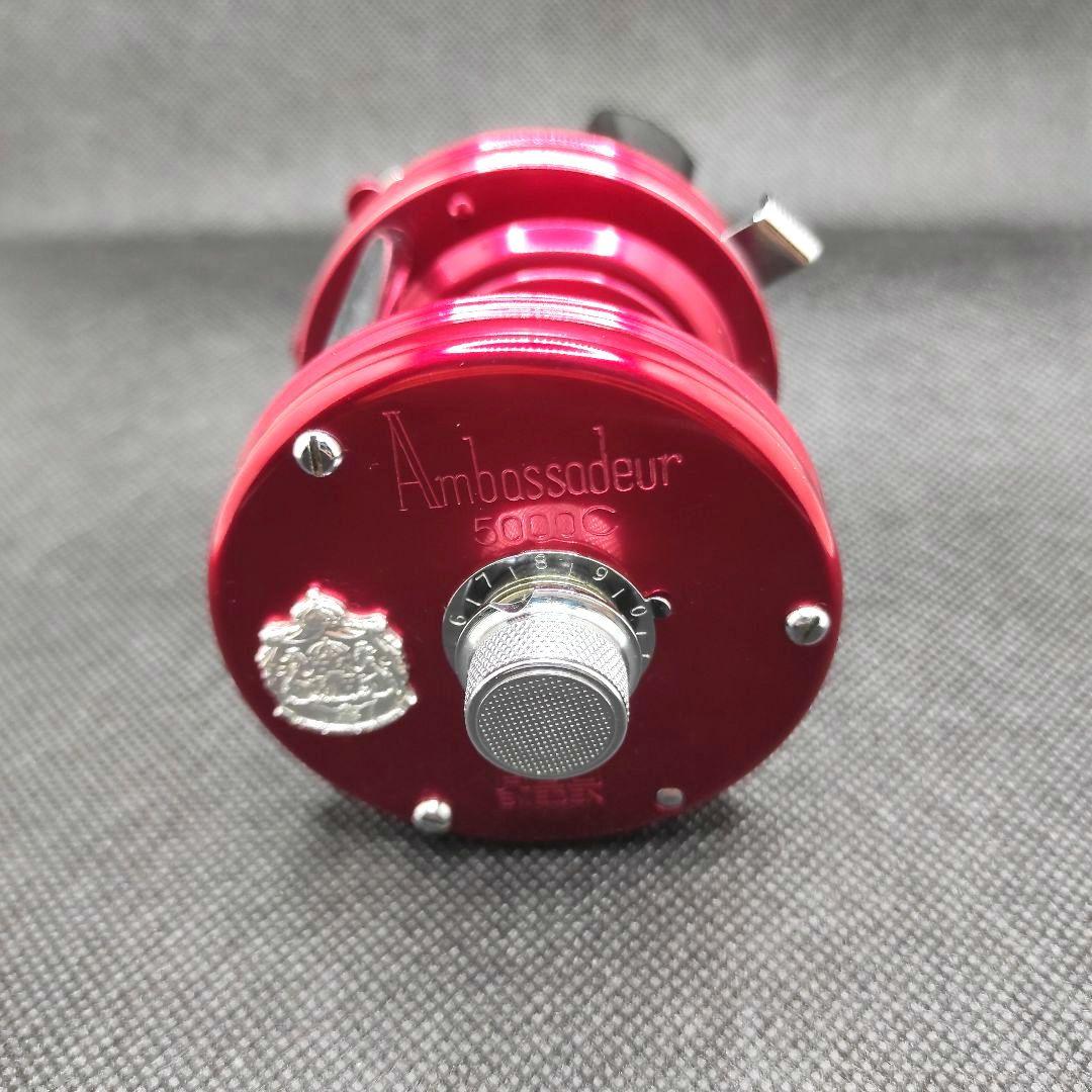 超激レア 新品 復刻版 アブ アンバサダー 5000C 希少 クラシック レッド