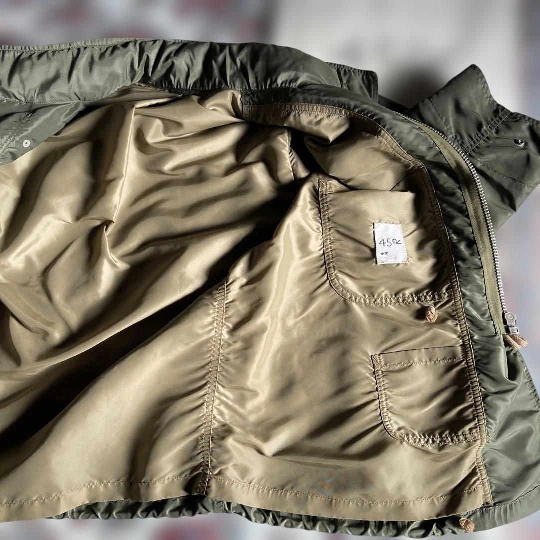 45R ナイロンオックス908ミリタリーブルゾン／ショートコート　春秋