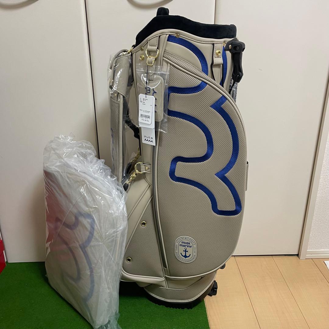 ★超人気完売品　新品　ムータ　キャディバッグ　 ヘッドカバーセット　ベージュ