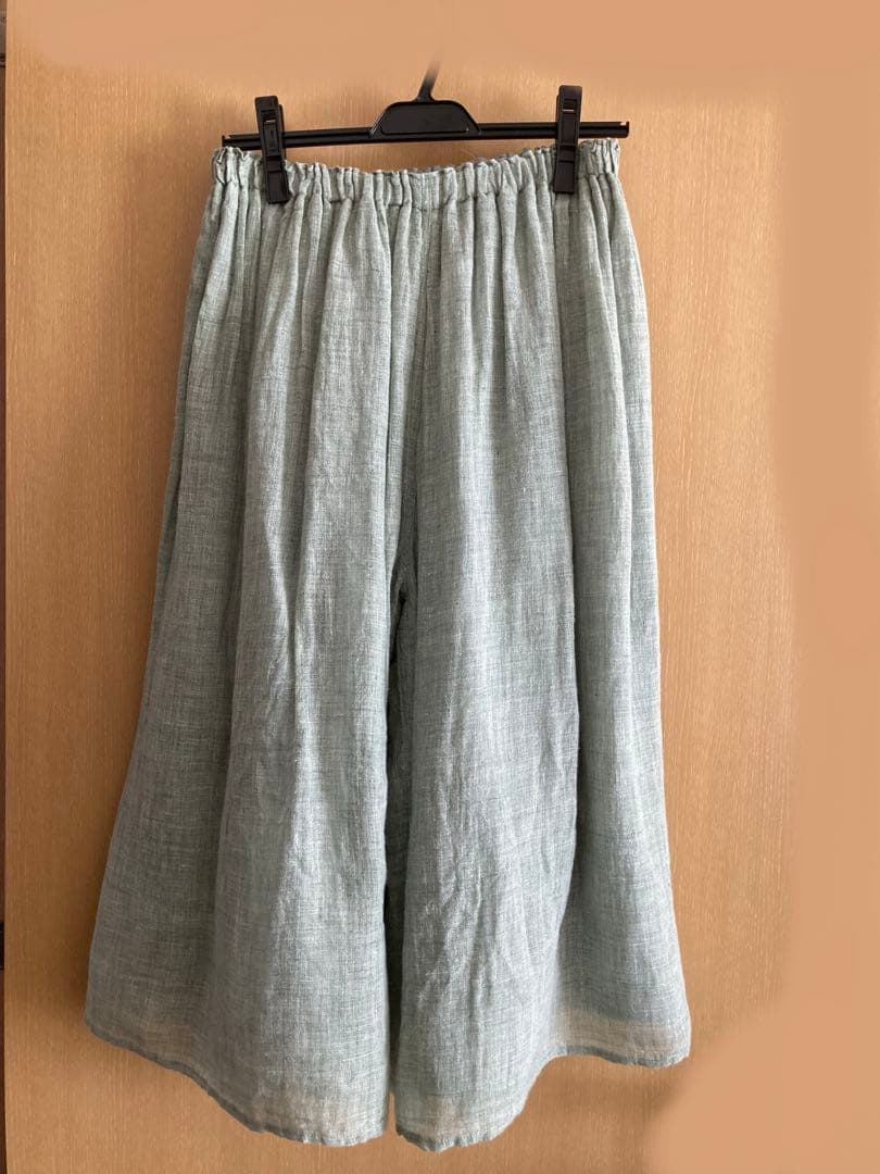 【中川政七商店】 麻のかや織 キュロット