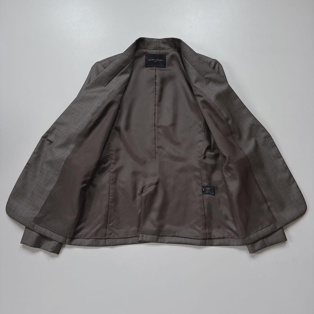 近年 ユナイテッドアローズ カノニコ パンツスーツ ノーカラージャケット