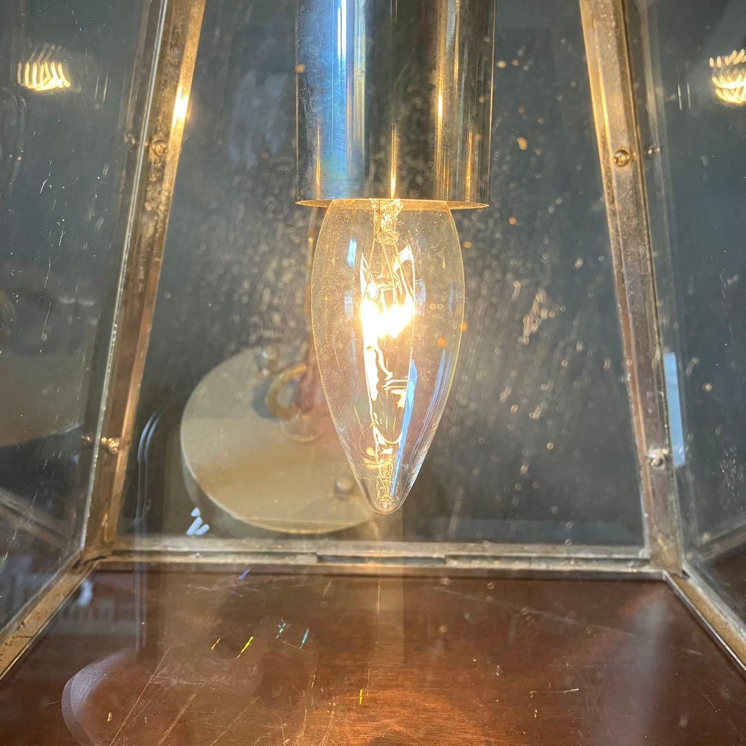 加工必須 ヴィンテージ ガラスシェード ライト ランプ レトロ アンティーク