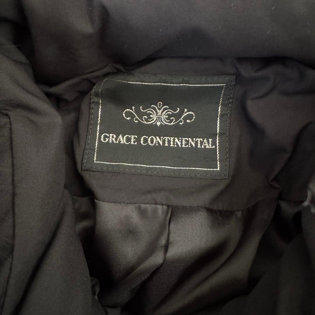 美品✨GRACE CONTINENTAL ファー付ショートダウンジャケット