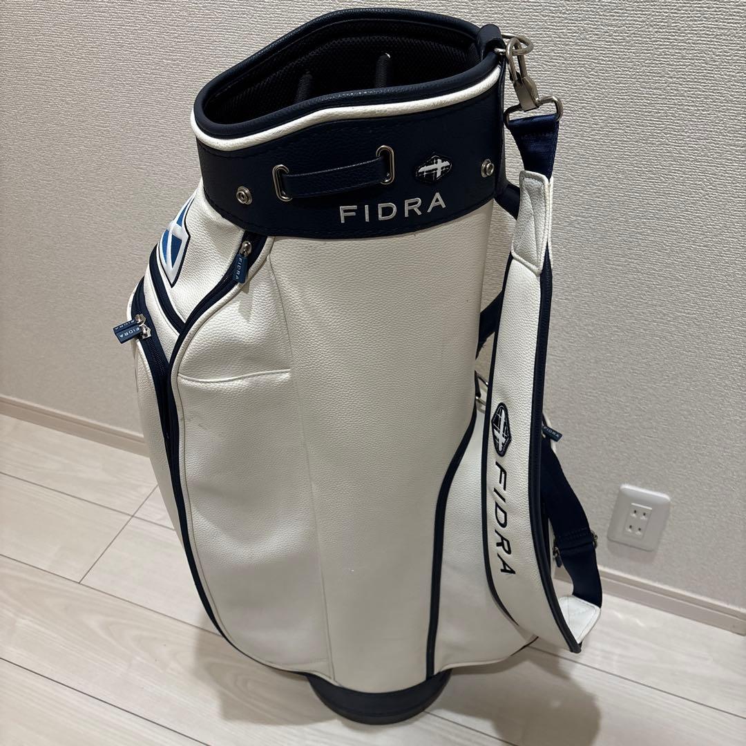 FIDRA ホワイト ゴルフバッグ