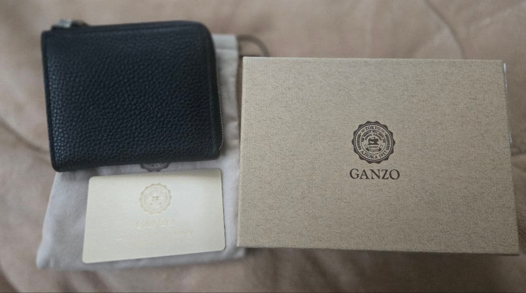 【GANZO】フレンチカーフL字財布(廃盤品)