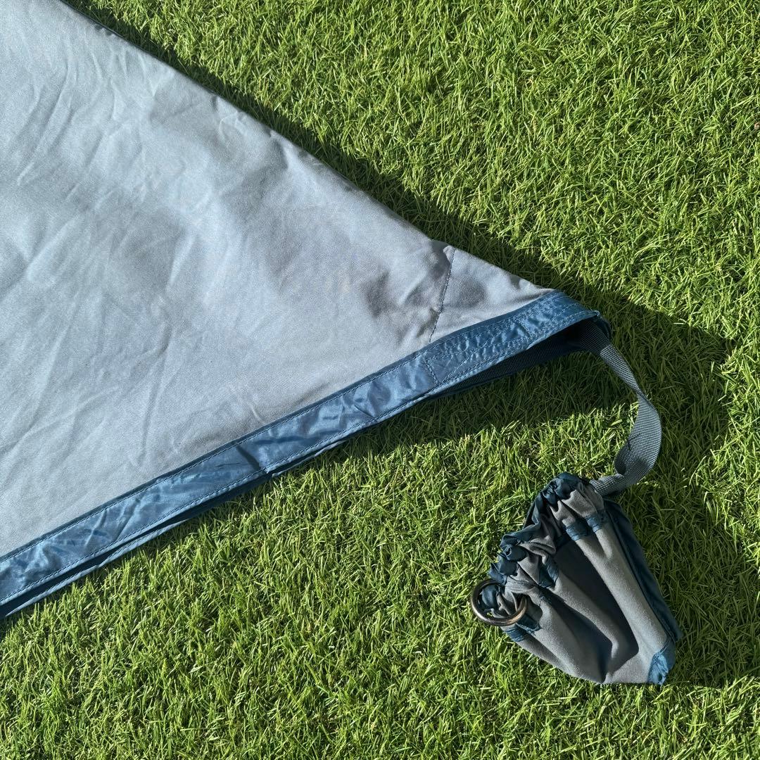 廃盤　テンマクデザイン×エカル コネクトヘキサタープ スモーキーブルー