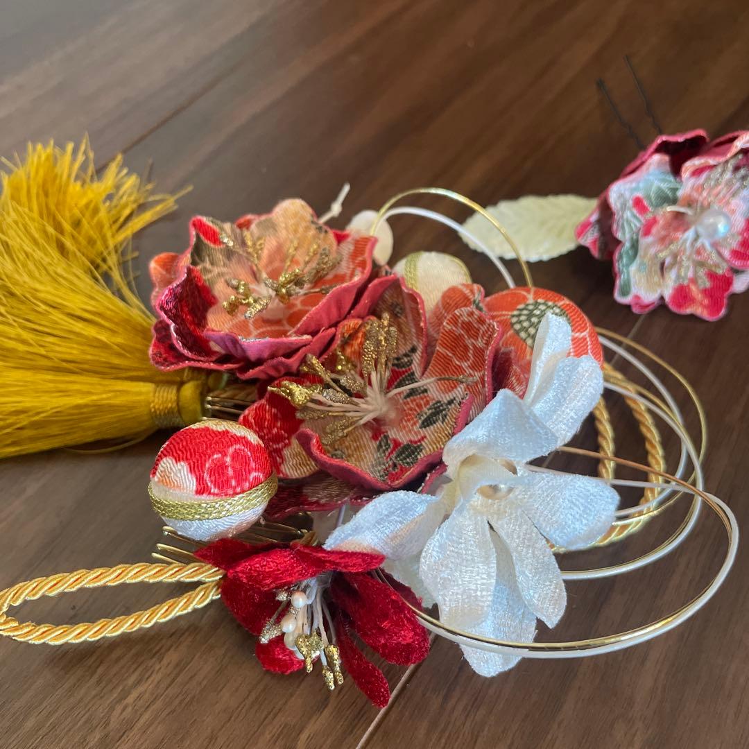 アリサナ 　【簡単着付け、5点セット】＋【髪飾り】150