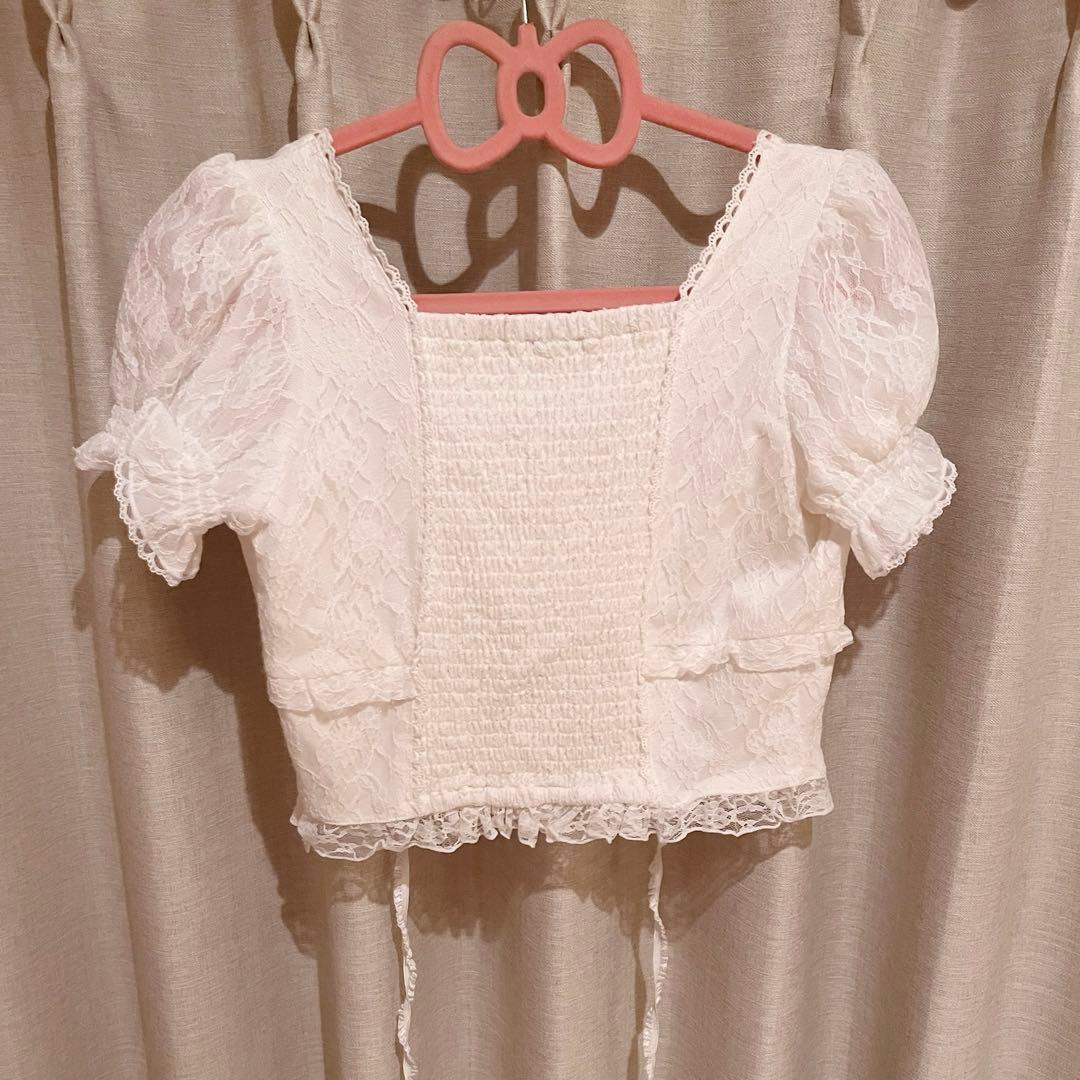 LIZLISA アームウォーマー付ビスチェトップス